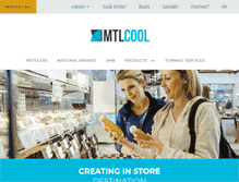Tablet Screenshot of mtlcool.com